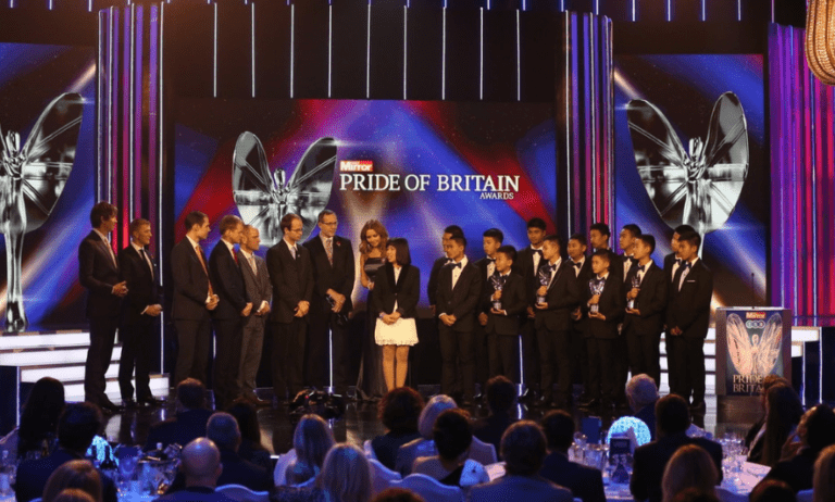 Who is your Pride of Britain?