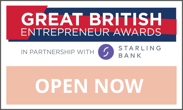 The Great British Entrepreneur Awards 2022 are now open