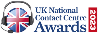 UK National Contact Centre Awards logo