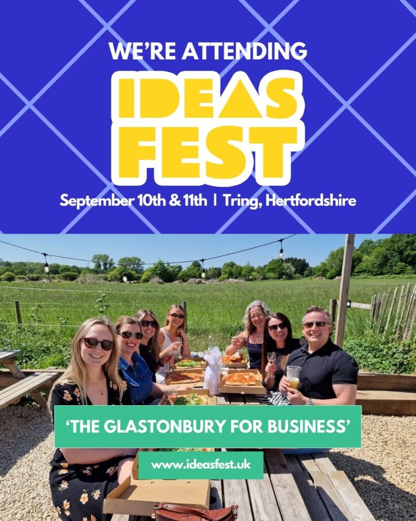 August at August Recognition 2 IDEAS Fest were attending and speaker social post