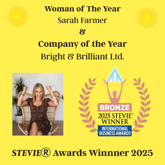BrightBrilliant Stevies winner