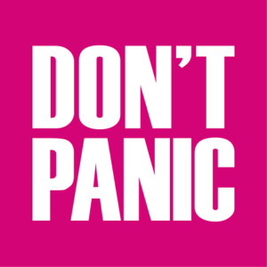 Dont Panic Events logo