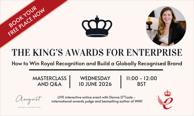 The King's Awards for Enterprise Masterclass with Donna O'Toole
