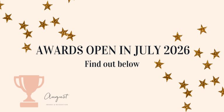 Awards Open in July 2026