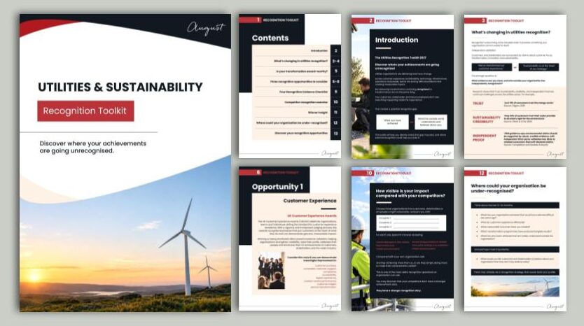 Utility Industry Awards 1 Utilities Recognition Toolkit